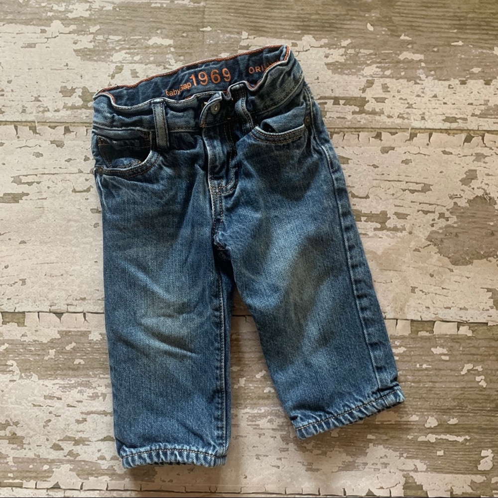 Baby gap lined jeans